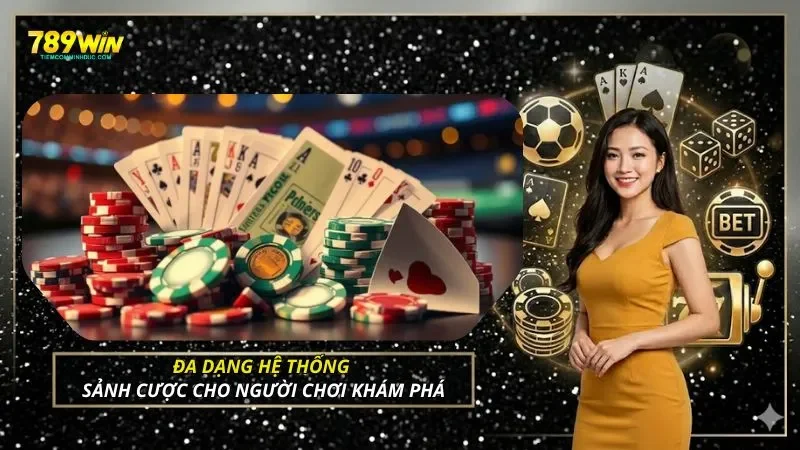 Đa dạng hệ thống sảnh cược cho người chơi khám phá