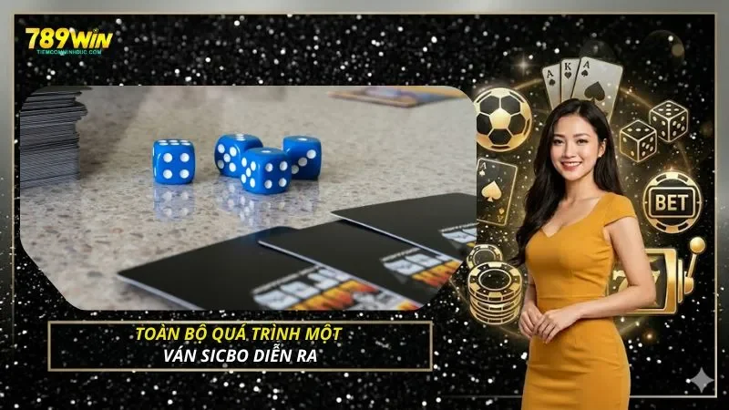 Toàn bộ quá trình một ván Sicbo diễn ra
