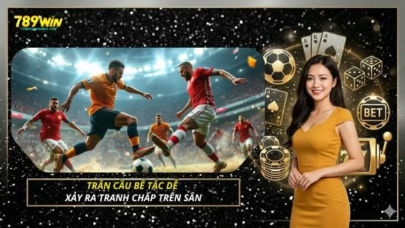 Trận cầu bế tắc dễ xảy ra tranh chấp trên sân